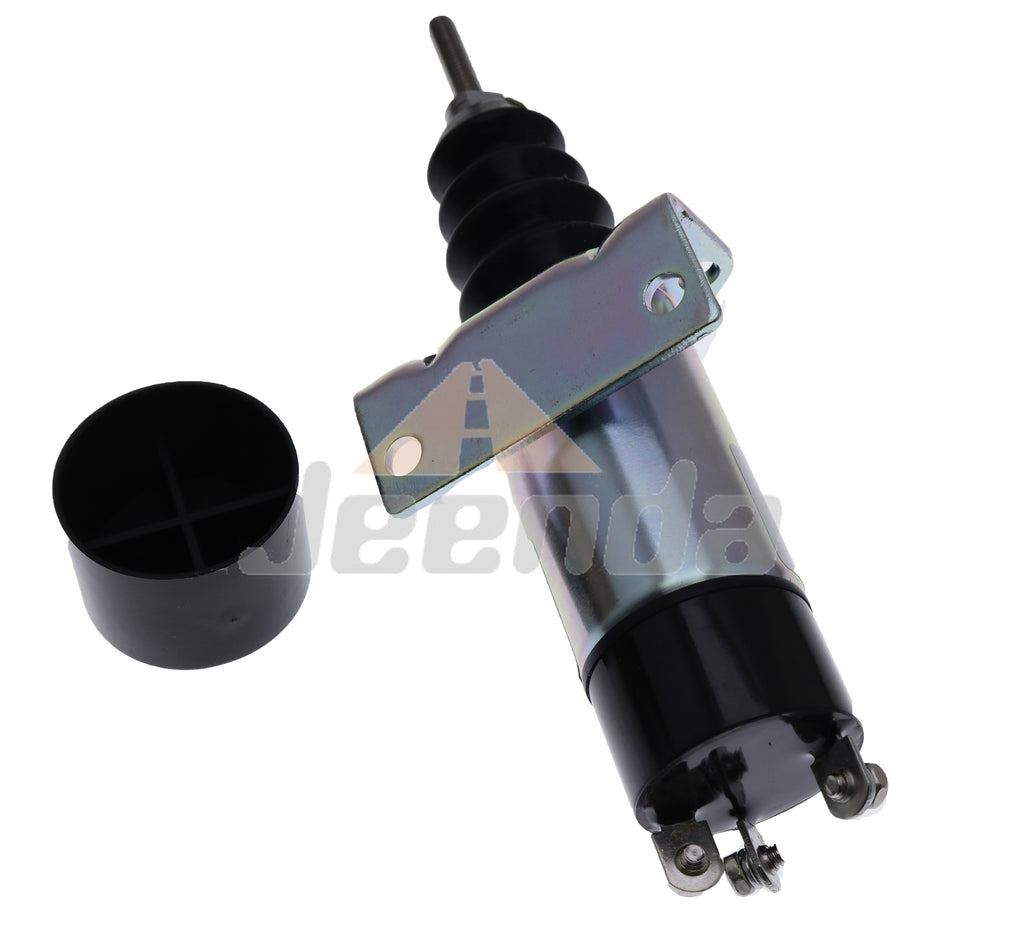 Jeenda Diesel Stop Solenoid SA-5172-12 1502ES-12C3U1B2S1 with 3 Terminals  for Woodward 12V