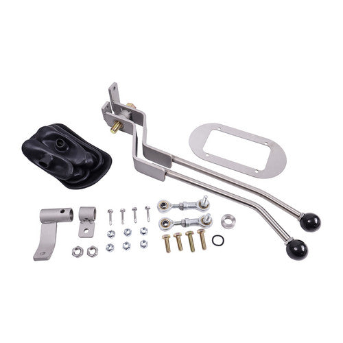 NP205GM8 Transfer Case Shifter for NP-205 GM Stainless Twin-Stick