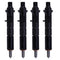 4PCS Fuel Injector LJBB04801A 2645K025 for Perkins 1103 1104 1104D-44T 1104D-44TA