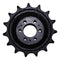 Track Drive Sprocket 5.75" Deep 7165111 Compatible with Bobcat T140 T140 T190 T190 T180 T180 Skid Steer Loader Replaces 6736306, 6855724, 15 Teeth