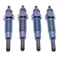 4X Glow Plugs for Kubota M4000 M4050 M4050DT M4500 M4500DT M4950 L245 L245DT