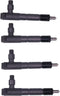 4X Fuel Injector 7007196 compatible with Bobcat Excavator E80