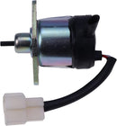 Stop Solenoid Valve 6A320-31153 6A320-31152 6A320-31150 compatible with Kubota Tractor F2680E F2690 F2690E F3080 F3680