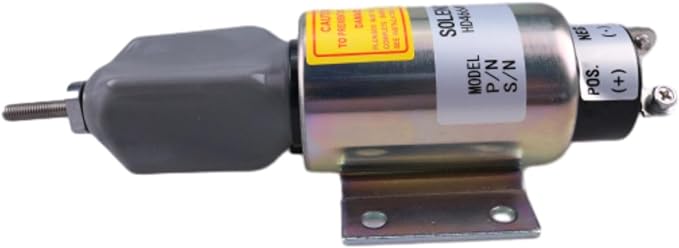 12V Diesel Stop Solenoid Valve SA-3093-12 200112E3U1B1A 2001-12E3U1B1A compatible with Woodward