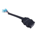 Snow Plow 13-Pin Harness Pigtail Connector Plow Side MSC04754 1304744 + Truck Side MSC04753 1304745 Compatible with Boss