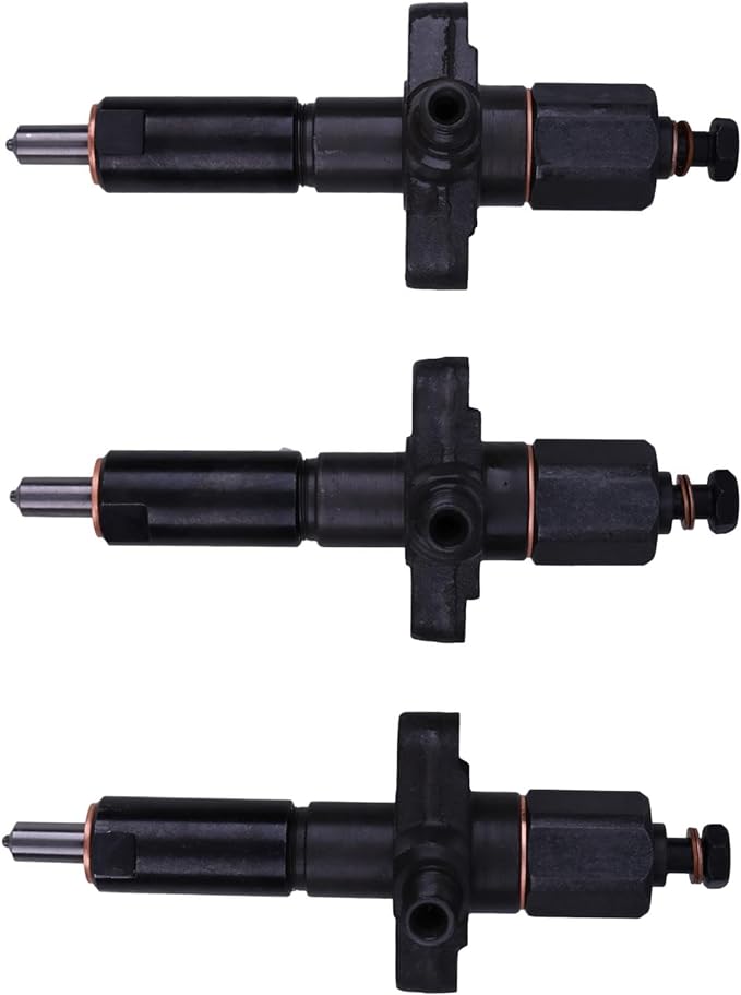 3X Fuel Injector 26451101 2645630 2645C021 2645L004 5281620 29627 compatible with Perkins 3.1524 D3.152 AD3.152 Engine Delphi JCB Stanadyne