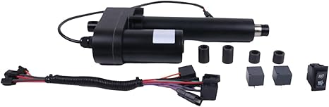 12V BM23765 Cargo Box Power Lift Actuator Kit AM133408 compatible with John Deere Gator TX Series with Steel Cargo Boxes