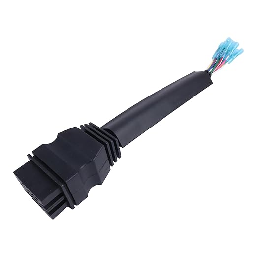 Snow Plow 13-Pin Harness Pigtail Connector Plow Side MSC04754 1304744 + Truck Side MSC04753 1304745 Compatible with Boss