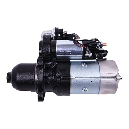 24V 12T 6KW Starter Motor C3968130 C4929600 C4983774 Compatible with Cummins Engine 6BT 5.9 EQB Kamaz 4308 3.9 4.2 5.9 4308 43255 Dresser 510B 3.9 Timberjack 608 5.9