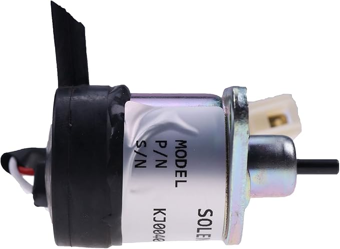 Stop Solenoid Valve 6A320-31153 6A320-31152 6A320-31150 compatible with Kubota Tractor F2680E F2690 F2690E F3080 F3680