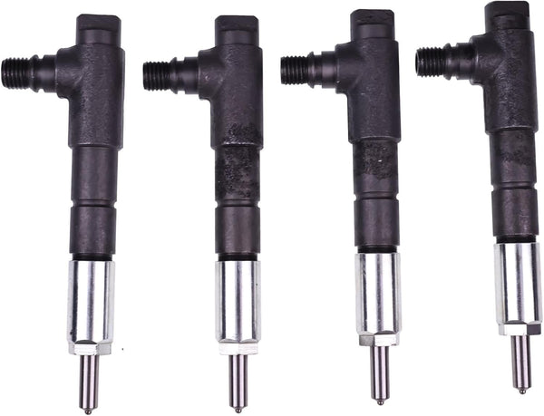 4X Fuel Injector 6698542 compatible with Bobcat Loaders A300 A770 S220 S300 S330 S750 S770 S850 T250 T300 T750 T770 T870 Telescopic Handlers T2250 Versahandler V417