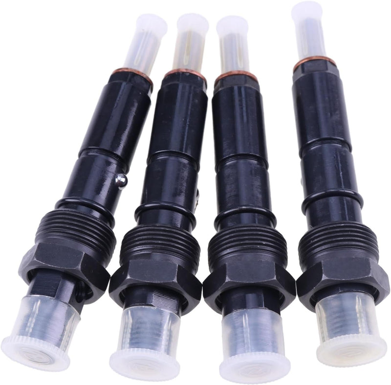 4PCS Fuel Injector 3930573 3806248 3935036 compatible with Cummins Engine 4B3.9 4BT 4T-390 4BTA3.9L Case 8825 8825HP 8860 8860HP 550G 550H 1840 1845C 60XT 70XT 75XT 85XT 90XT 580L