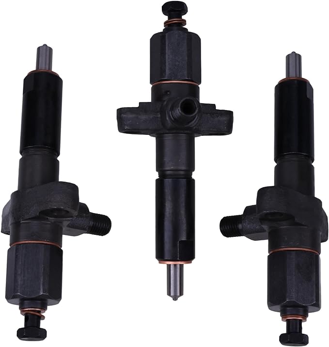 3X Fuel Injector 26451101 2645630 2645C021 2645L004 5281620 29627 compatible with Perkins 3.1524 D3.152 AD3.152 Engine Delphi JCB Stanadyne