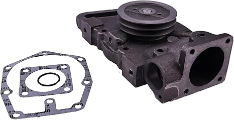 Water Pump & Gasket 3801784 3000886 3051374 3801715 compatible with Cummins Engine Small Cam 855 FFC