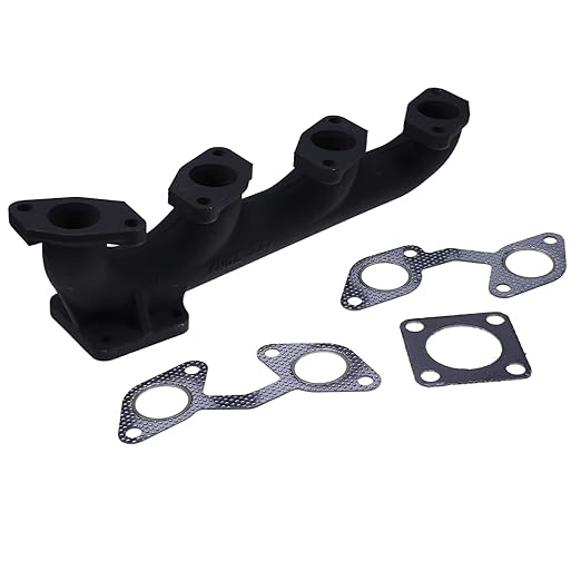 Exhaust Manifold Kit 6651482 6666791 6666781 6575580 compatible with Bobcat 331 334 335 337 751 753 763 773 7753 S130 S150 S160 S175 S185 T140 Kubota V2203