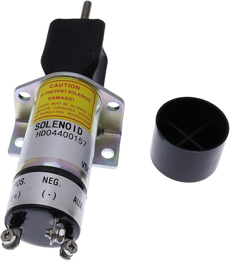 3 Terminal Shutoff Solenoid Valve 1504-12C2U1B1S1A compatible with Woodward Synchro Start