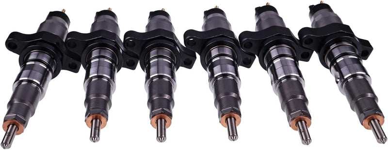 6X Fuel Injector 0445120273 0 445 120 273 compatible with Cummins Engine ISBE3.9 ISBE4 ISB3.9 QSB3.9