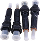 4PCS Fuel Injector 3930573 3806248 3935036 compatible with Cummins Engine 4B3.9 4BT 4T-390 4BTA3.9L Case 8825 8825HP 8860 8860HP 550G 550H 1840 1845C 60XT 70XT 75XT 85XT 90XT 580L