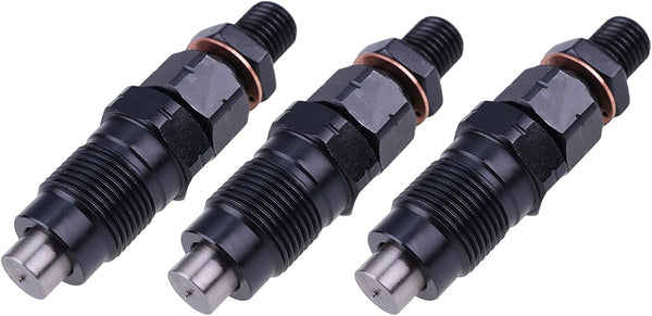 3PCS Fuel Injector 719125-53100 105007-1700 119C10-53100 119C10-53000 compatible with Yanmar 3TNM72 Engine