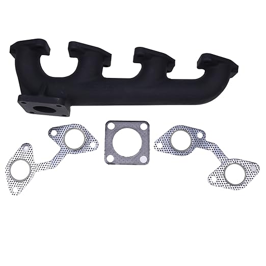 Exhaust Manifold Kit 6651482 6666791 6666781 6575580 compatible with Bobcat 331 334 335 337 751 753 763 773 7753 S130 S150 S160 S175 S185 T140 Kubota V2203