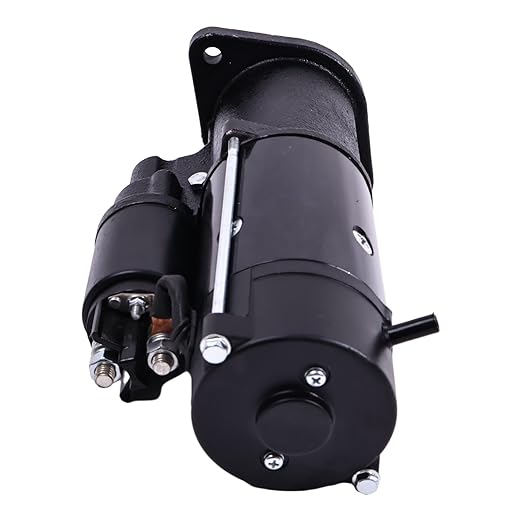 12V 4.0kW Starter Motor 04125029 04606973 IS1375 AZF4861 11.132.367 MS653 compatible with Deutz TCD 3.6 L4 Tier 4B III 67-120HP