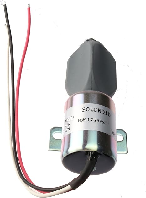 Solenoid 1753ES 24V compatible with Woodward 1753ES-24E6ULB1S1 compatible with Kubota Engine