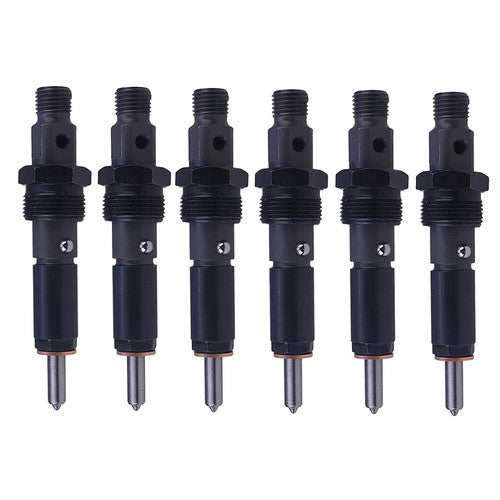 6Pcs Fuel Injector 0432131753 for Cummins 1994-1998 B5.9L Dodge 6BTA B6.7 ISB6.7 QSB