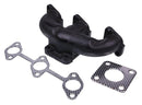 Exhaust Manifold Turbo with Gasket 16265-12310 1G700-12310 16261-12350 Compatible with Kubota Engine D905 D1005 D1105 D1305