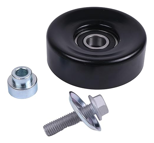 Serpentine Belt Idler Pulley Compatible with Volvo Penta Marine 4.3GXiE 8.1GiE 8.1Gi 5.0GXi 5.7Gi SternDrive Engine 4.3/5.0/5.7/8.1L Replaces 3861009