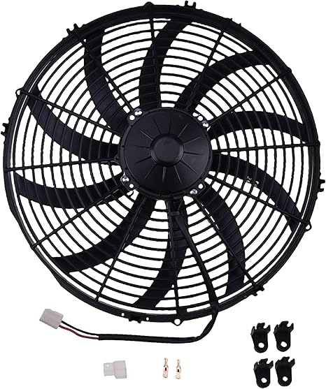 New 24V VA18-BP70/LL-86A 30102621 16" Electric Puller Fan Compatible for SpaL 10 Blades