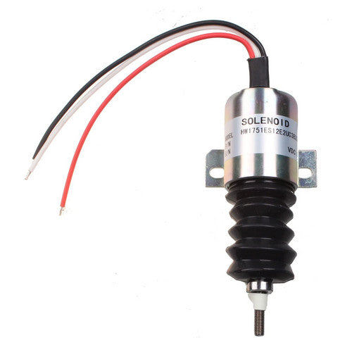 Shut Down Solenoid 1751ES-12E2UC3B2S5 SA-3978 for Woodward 12V 3 Wires