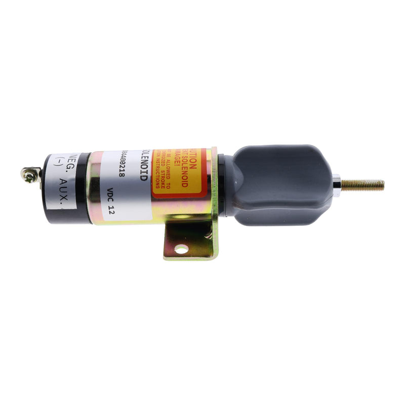 Diesel Stop Solenoid 1500-2040 1502-12C2U1B1S1 12V with 2 Terminals for Woodward 1500 Series