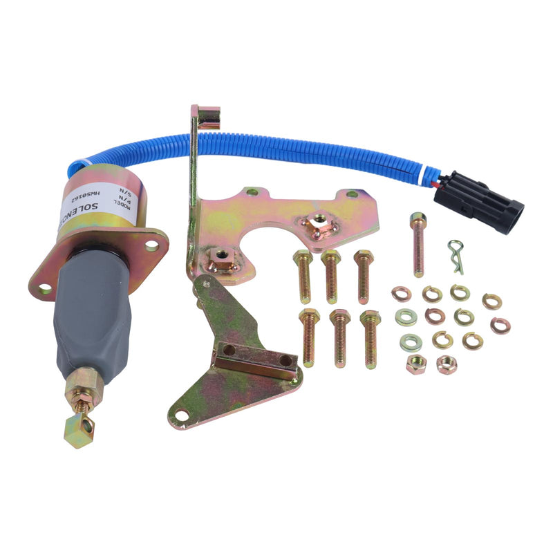 Free Shipping Diesel Stop Solenoid SA-4026-12 RQV-K Bosch Kit for Freightliner FL70 Ford F800 Boxtruck Cummins 5.9L