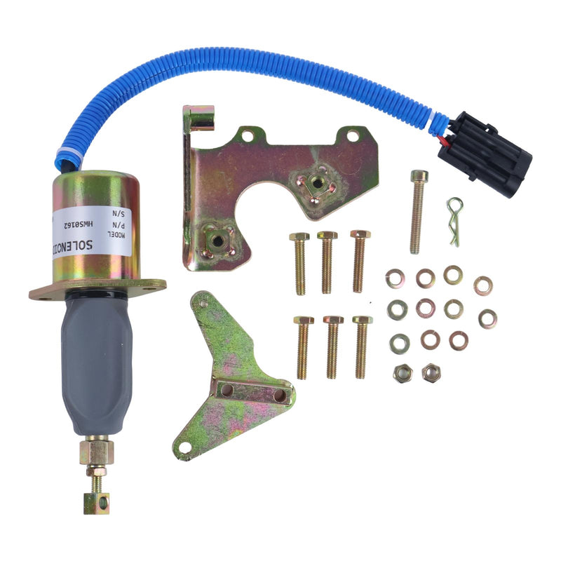 Free Shipping Diesel Stop Solenoid SA-4026-12 RQV-K Bosch Kit for Freightliner FL70 Ford F800 Boxtruck Cummins 5.9L