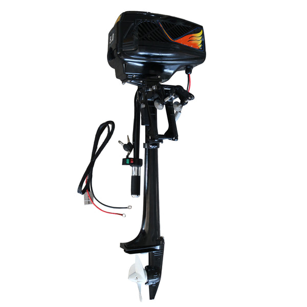 48V 4.0 HP Electric Outboard Motor, 1000W Brushless Boat Motor