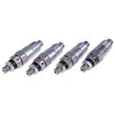 4X Fuel Injector 6202-12-3100 6202123100 compatible with Komatsu Engine 4D95L 4D95S