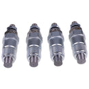 4X Fuel Injector 6202-12-3100 6202123100 compatible with Komatsu Engine 4D95L 4D95S