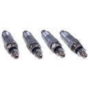 4X Fuel Injector 6202-12-3100 6202123100 compatible with Komatsu Engine 4D95L 4D95S