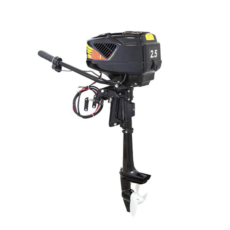 24V 2.5HP 800W Electric Outboard Motor Brush Thrust Boat Engine