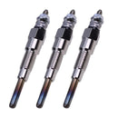 3X Glow Plugs 16281-65510 1628165510 for Kubota Engine D1005 D1105 D1305