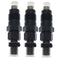 3Pcs Fuel Injector 131406490 SBA131406490 for Ford New Holland L140 L150 L160 L170 L175 L465