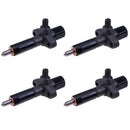 4PCS Fuel Injector 2645664 5281631 1447218E91 for Perkins 3.152 4.203 4.212 4.236 4.248 Engine