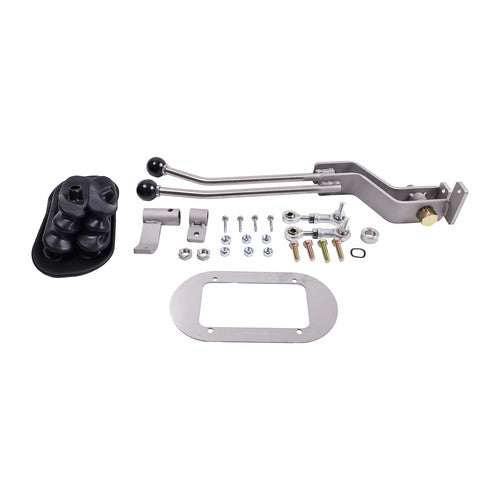 NP205GM8 Transfer Case Shifter for NP-205 GM Stainless Twin-Stick