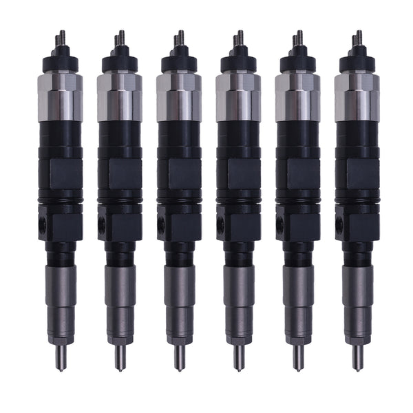 6Pcs Fuel Injector DZ100217 SE501926 095000-6492 for John Deere 6068 E210LC E240LC 670G