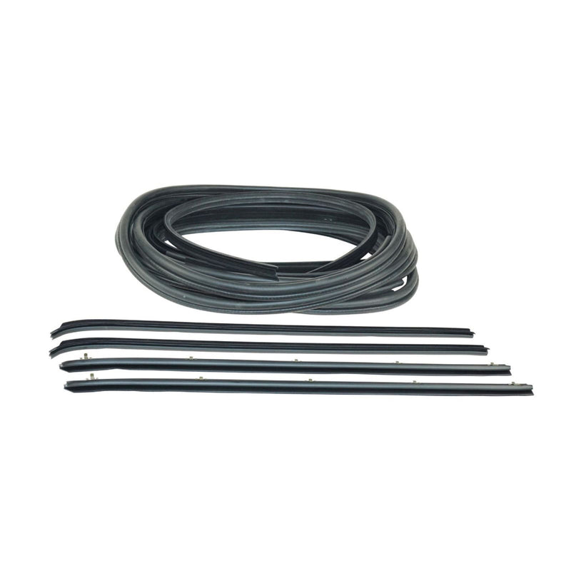 Rubber Door Window Weatherstrip Seal Kit ASKD1002A KD1002-10A for 80-93 Dodge Truck D W 150