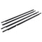 Set of 4 Door Belt Molding Weatherstrip 75710-12820 75720-12820 75730-12340 75740-12430 for 2008-2015 Scion Xb 2.4L