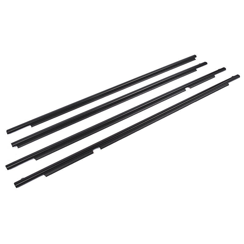 Set of 4 Door Belt Molding Weatherstrip 75710-12820 75720-12820 75730-12340 75740-12430 for 2008-2015 Scion Xb 2.4L