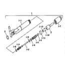 ME012581 Heavy Duty Fuel Injector Nozzle & Holder Assembly for Mitsubishi 4D35 Engine