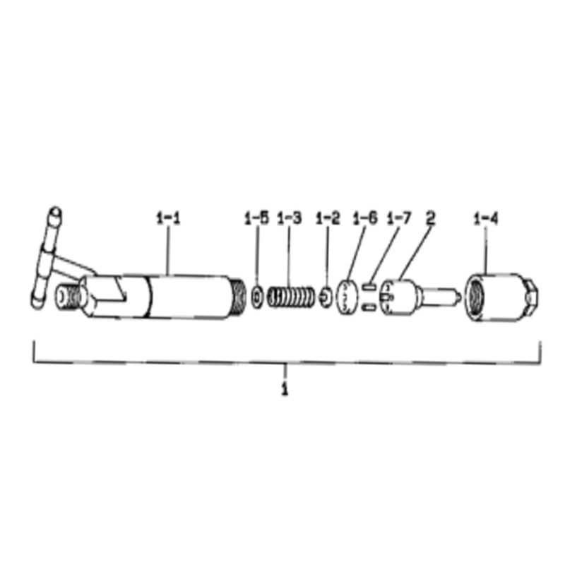 Heavy Duty Fuel Injector Nozzle & Holder Assembly 093500-6700 0935006700 for Denso Zexel