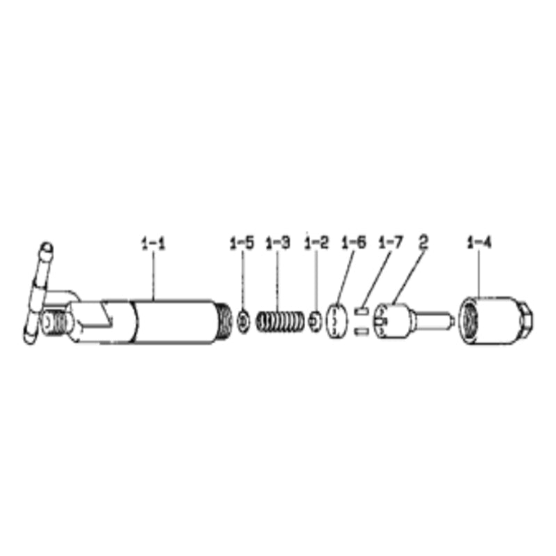 Heavy Duty Fuel Injector Nozzle & Holder Assembly 093500-6310 0935006310 for Denso Zexel